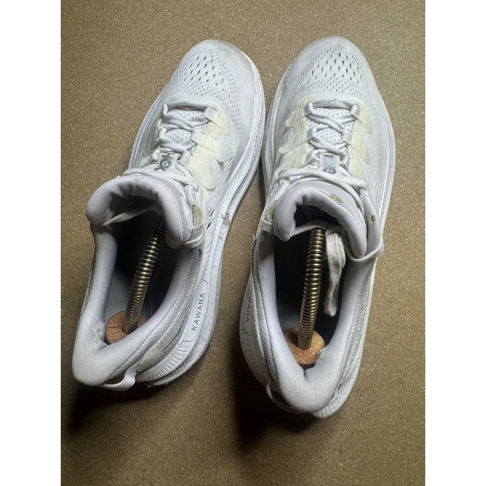 Hoka Kawana 2 White Gum Road Running Shoes Womens 8.5 1147913-WNG